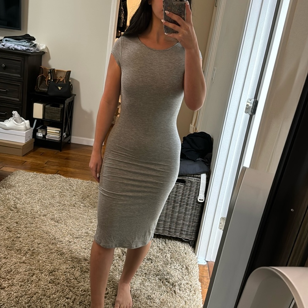 Gray Dress